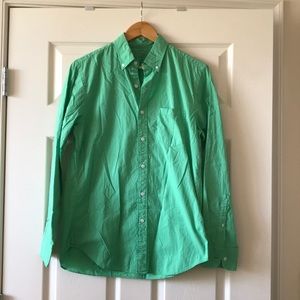 Green J Crew button down